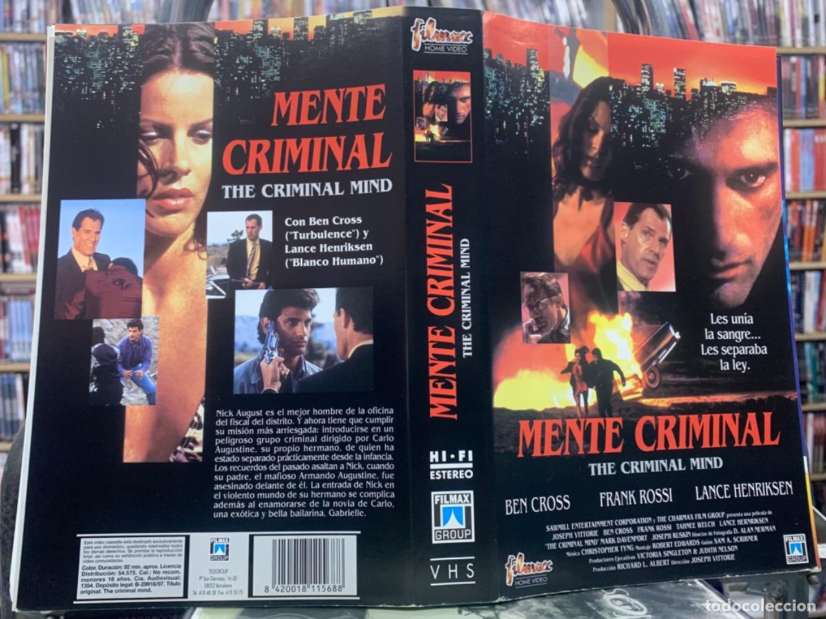 Kino: Mente Criminal (Solo car&aacute;tula original VHS)