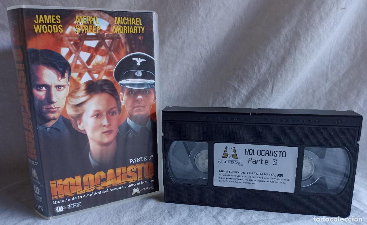 Cinema: Holocausto parte 3&ordm;, pel&iacute;cula Vhs (III Reich Hitler- Nazi- Alemania) WWII