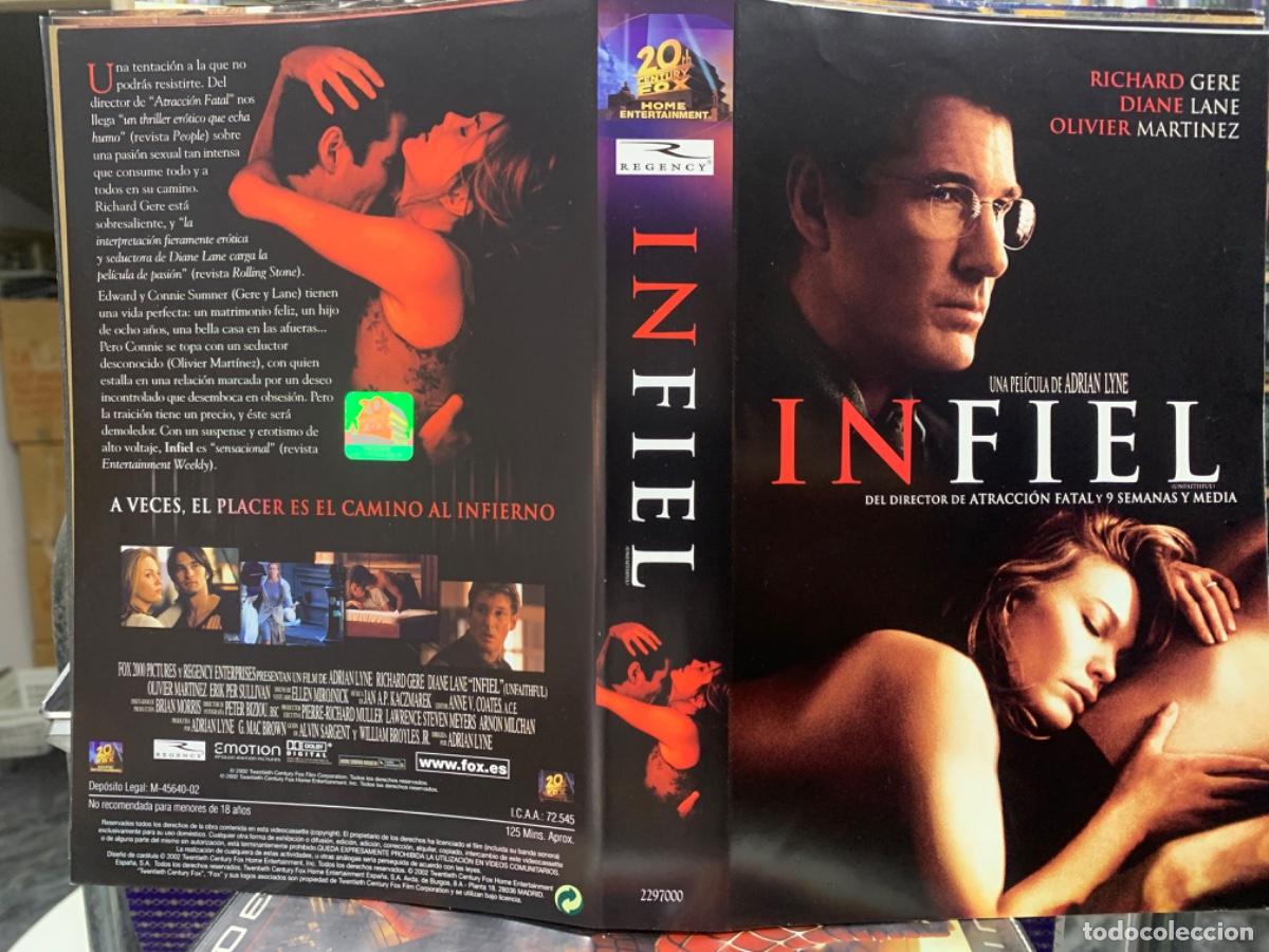 infiel (solo carátula original vhs) - Compra venta en todocoleccion