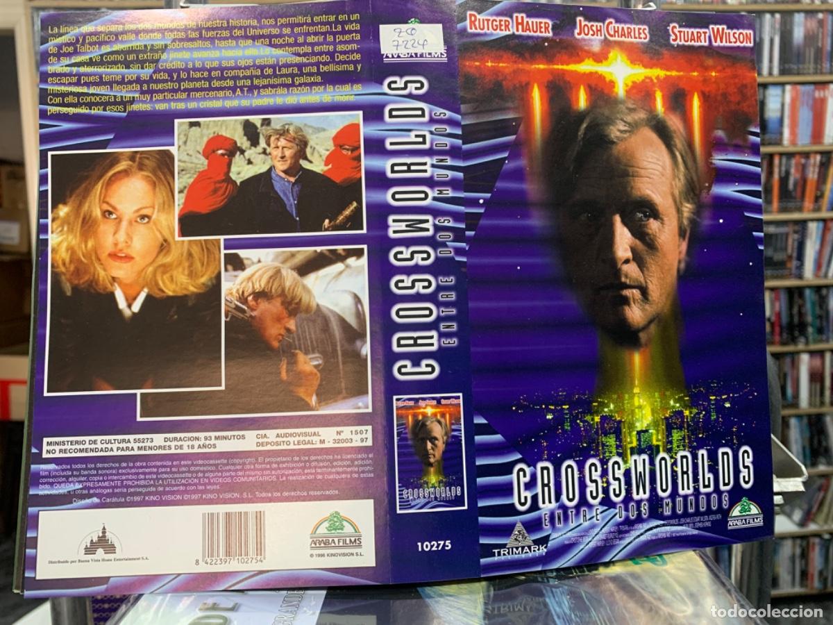 Cinema: Crossworld Entre dos mundos (Solo caratula original VHS)