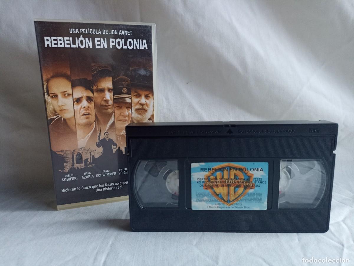 Cine: Rebeli&oacute;n en Polonia, pel&iacute;cula Vhs (III Reich Hitler- Nazi- Alemania) WWII del 2002