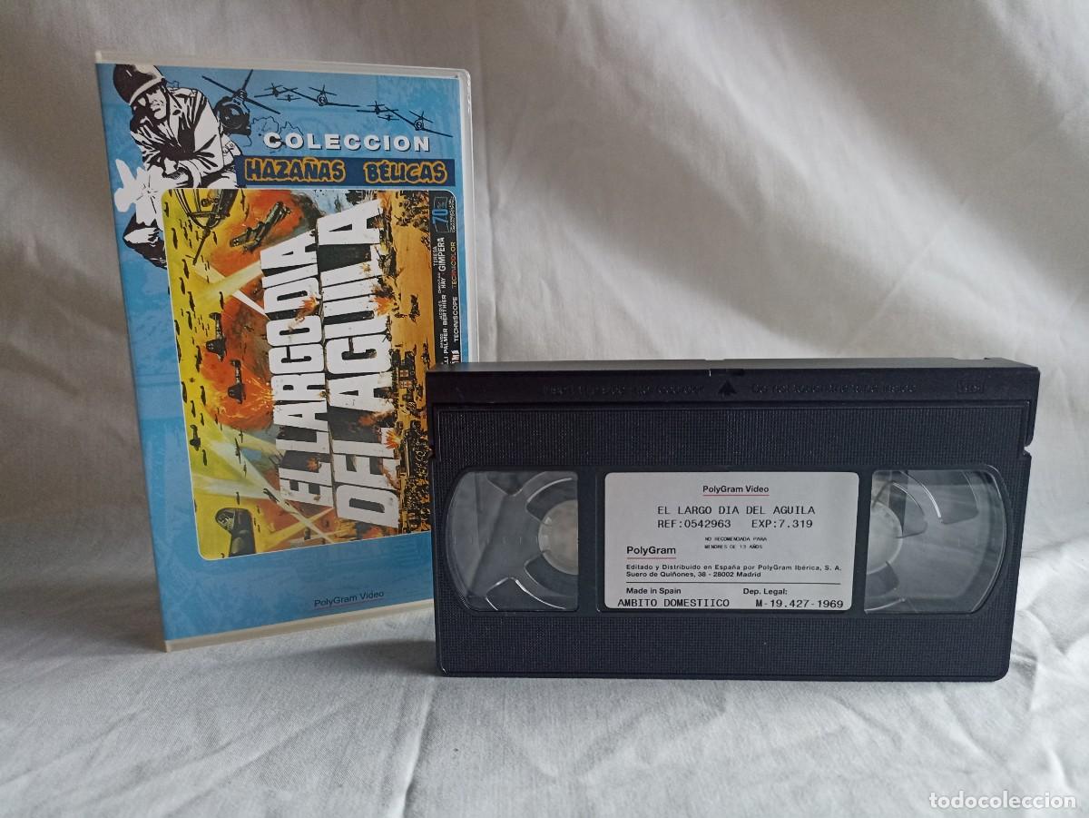 Kino: El largo d&iacute;a del &aacute;guila, pel&iacute;cula Vhs (III Reich Hitler- Nazi- Alemania) WWII de 1996