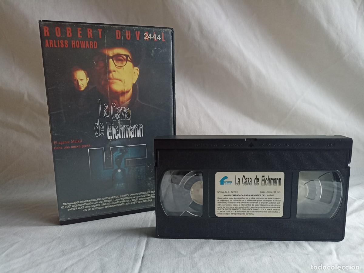Kino: La caza de Eichmann, pel&iacute;cula Vhs (III Reich Hitler- Nazi- Alemania) WWII de 1996