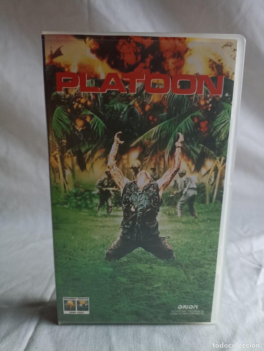 Cine: Platoon, pel&iacute;cula en vhs de 1990 - Foto 2