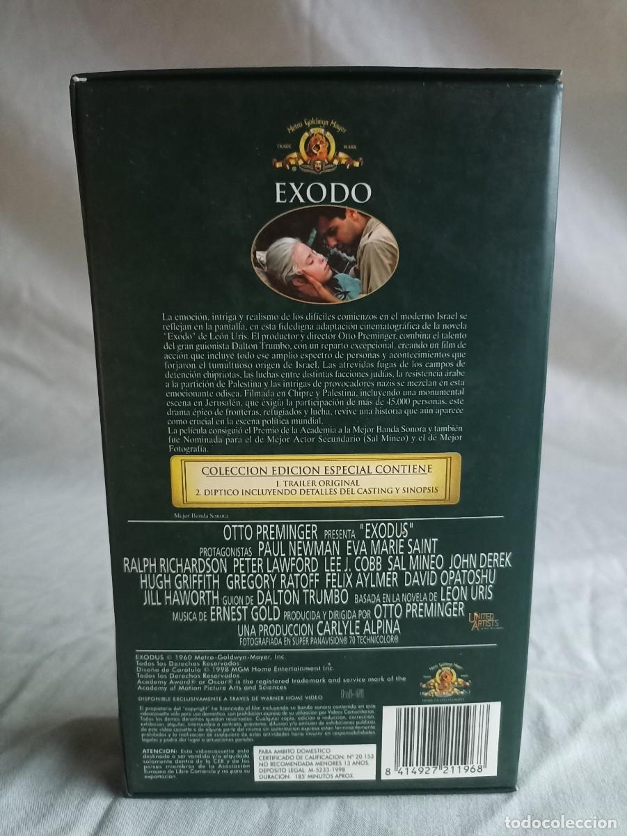 Cine: Exodo, pel&iacute;cula en vhs de 1998 - Foto 4