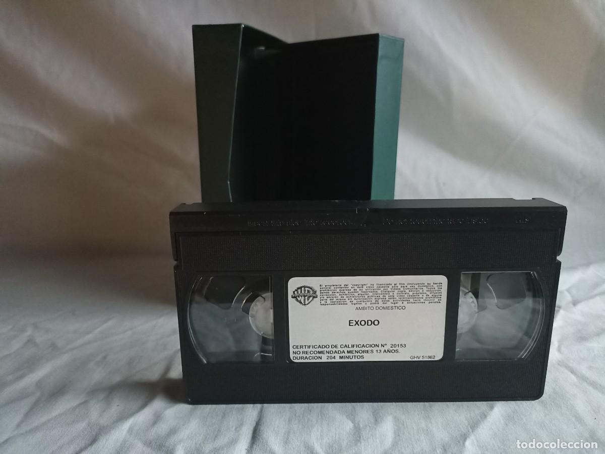 Cine: Exodo, pel&iacute;cula en vhs de 1998 - Foto 5