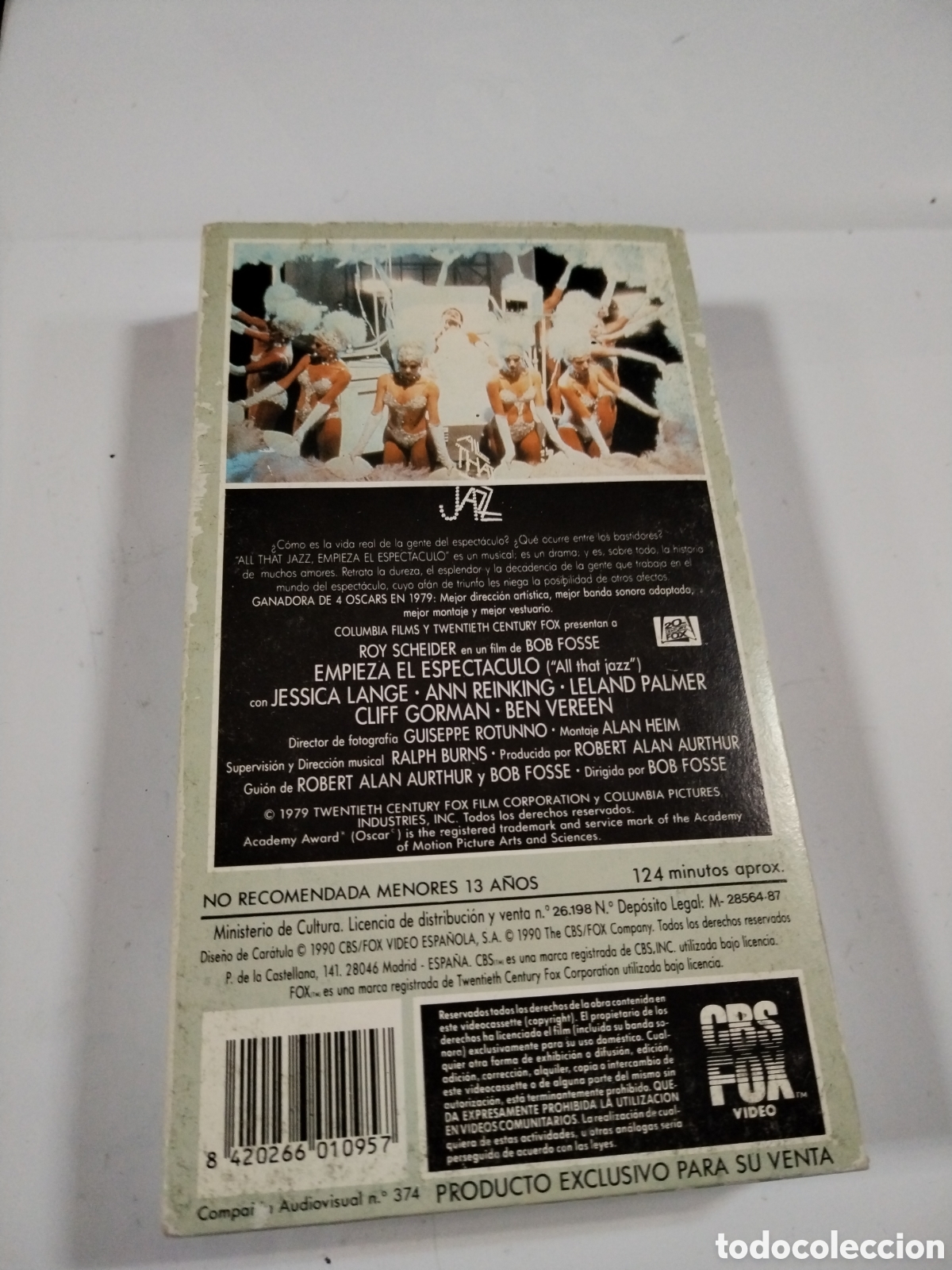 Cine: All That Jazz. VHS - Foto 2