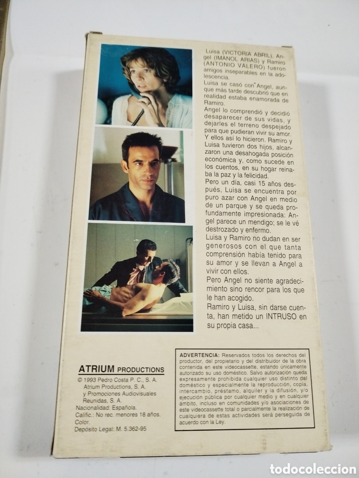 Cine: Intruso. VHS - Foto 2