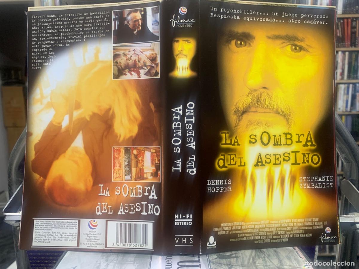 Cinema: La sombra del asesino (Solo caratula original VHS)