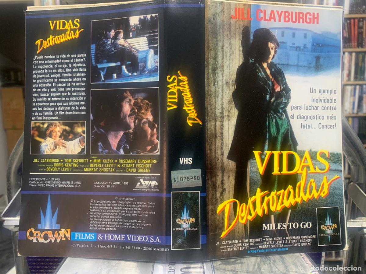 Cinema: Vidas Destrozadas (Solo caratula original VHS)
