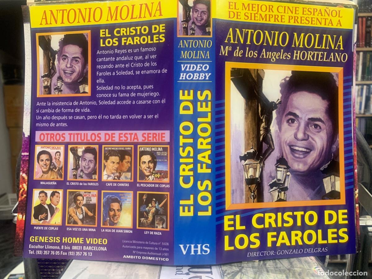 Cinema: El Cristo de los faroles (Solo caratula original VHS)