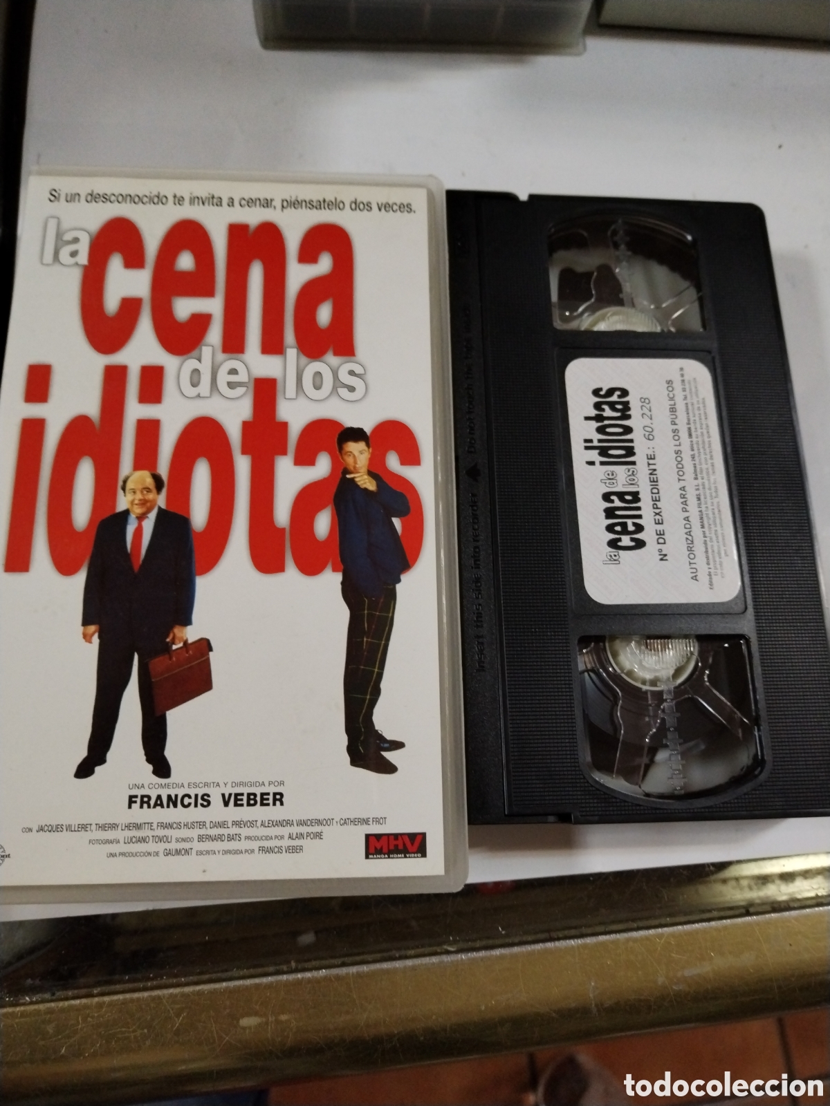 Cine: La cena de los idiotas. VHS - Foto 1