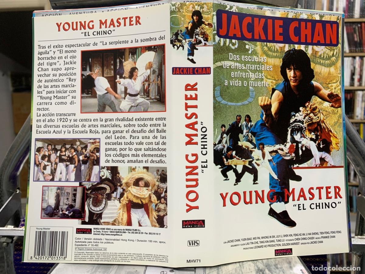 Kino: Young master El Chino (Solo caratula original VHS)