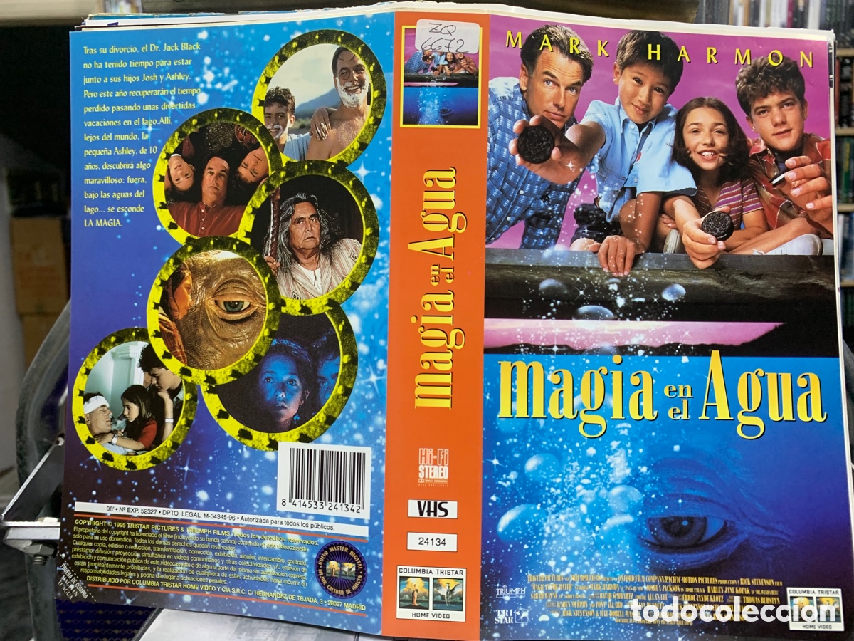 Cinema: Magia en el agua (Solo caratula original VHS)
