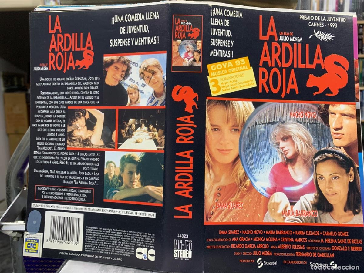 Kino: La ardilla roja (Solo caratula original VHS)