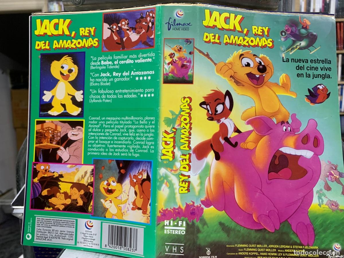 Cinema: Jack, Rey del Amazonas (Solo caratula original VHS)
