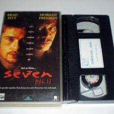 Cine: VHS SEVEN (ASI SE HIZO) BRAD PITT - MORGAN FREEMAN