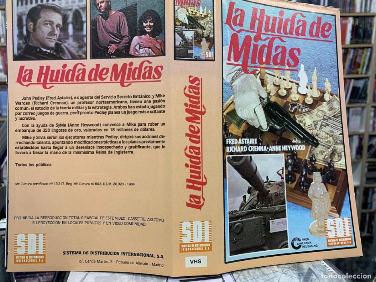 Kino: La huida de Midas (Solo caratula original VHS)