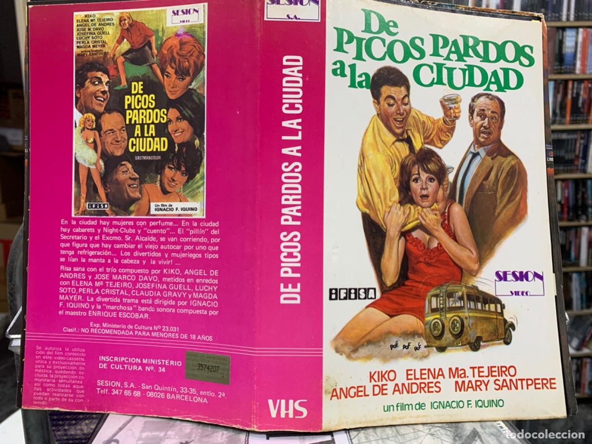 Cinema: De picos pardos por la ciudad (Solo caratula original VHS)