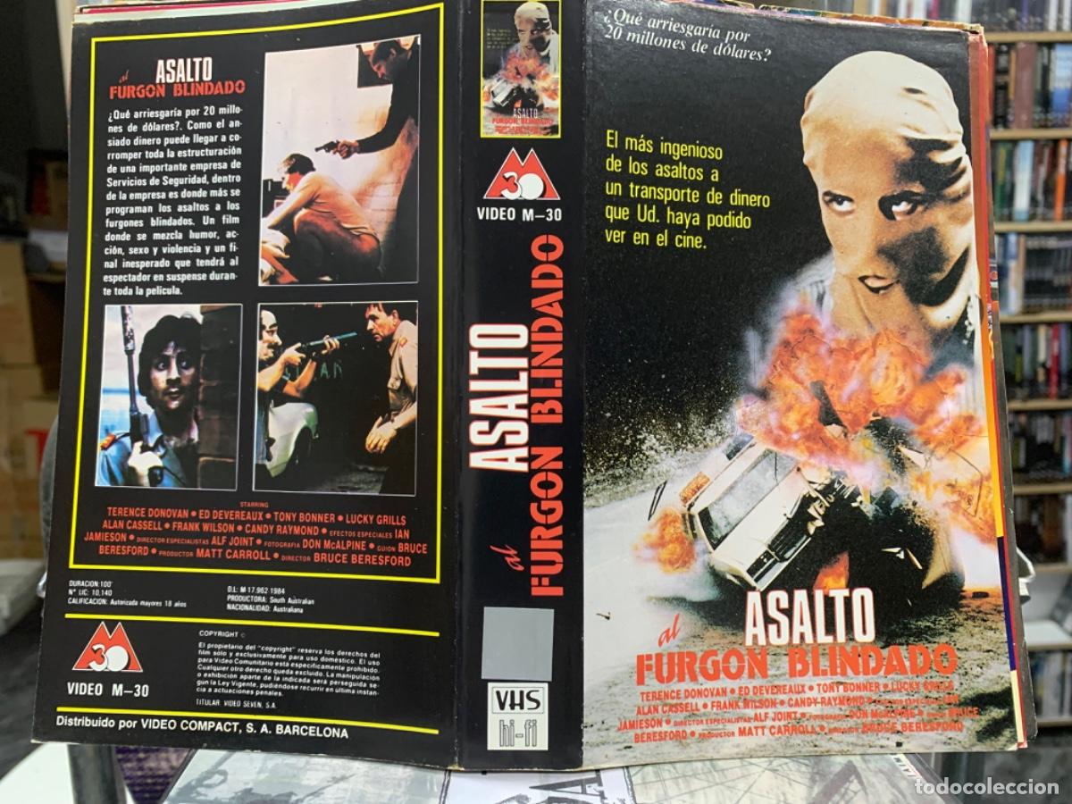 Kino: Asalto al furg&oacute;n blindado (Solo caratula original VHS)
