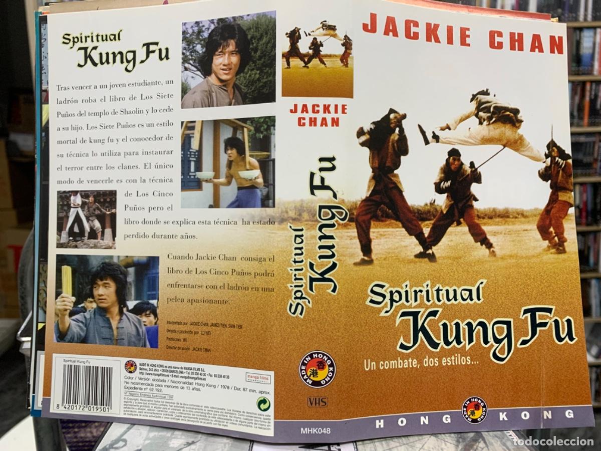 Cine: Spiritual Kung fu (Solo caratula original VHS)