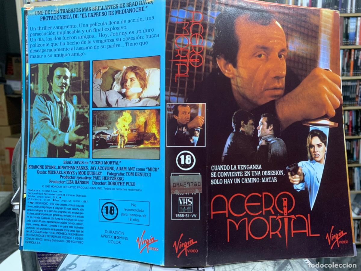 Kino: Acero mortal (Solo caratula original VHS)