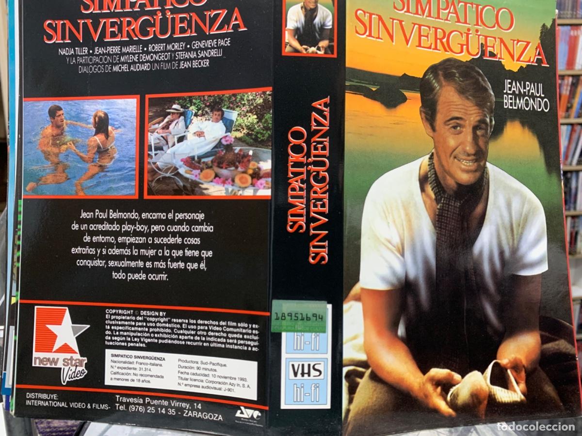 Cinema: Simp&aacute;tico y sinverguenza (Solo caratula original VHS)