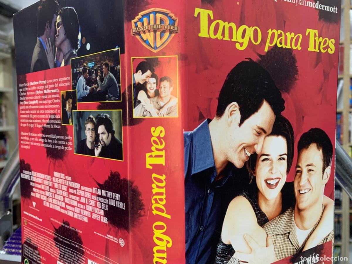 Cinema: Tango para tres (Solo caratula original VHS)