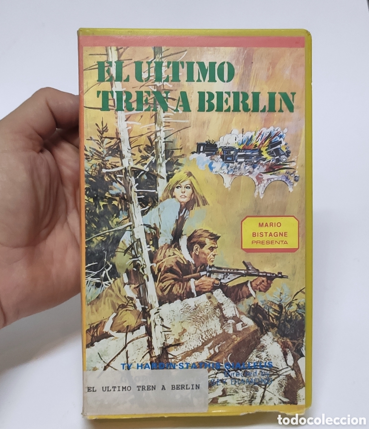 Cine: VHS\. EL ULTIMO TREN A BERLIN (Guerras, Nazis)