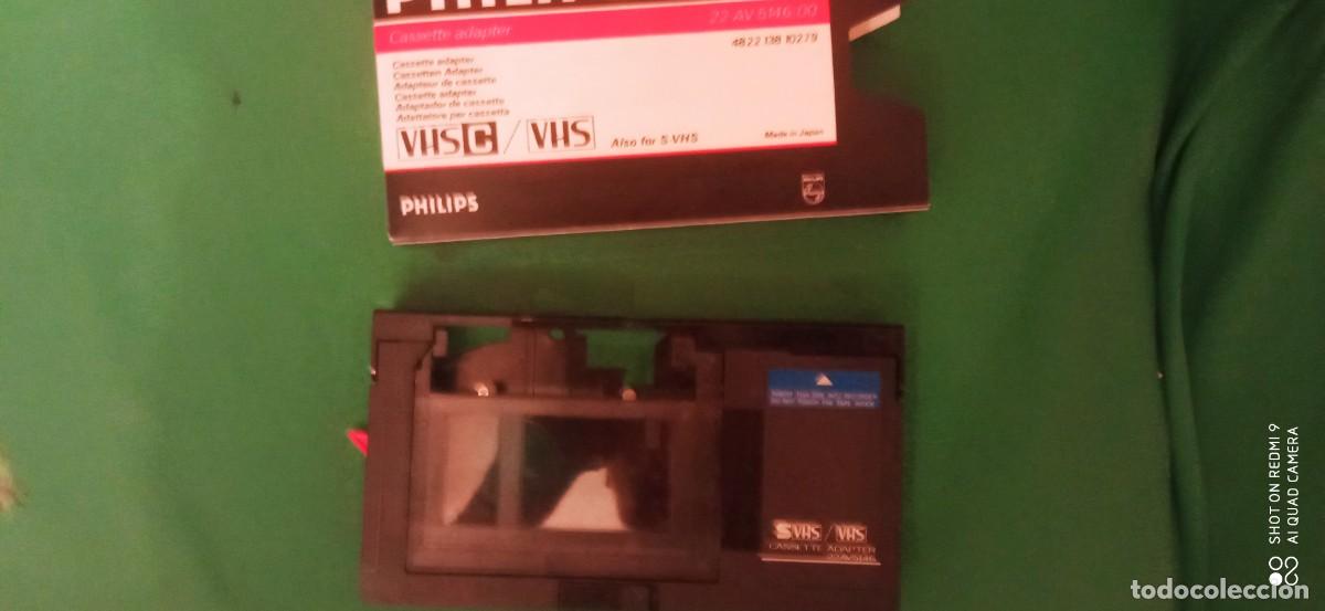 adaptador cintas vhs-c a formato vhs - Compra venta en todocoleccion