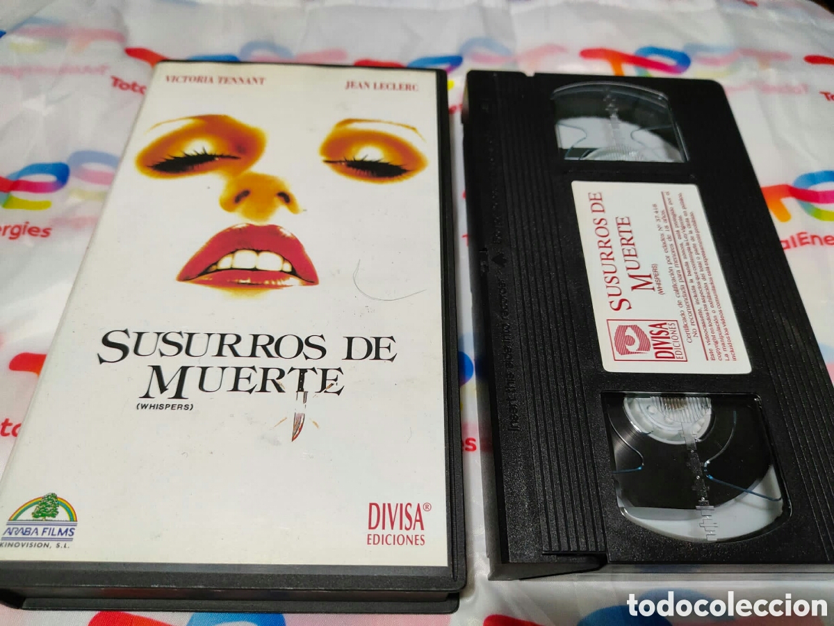 Cinema: Susrros de muerte vhs whispers ( como nueva )