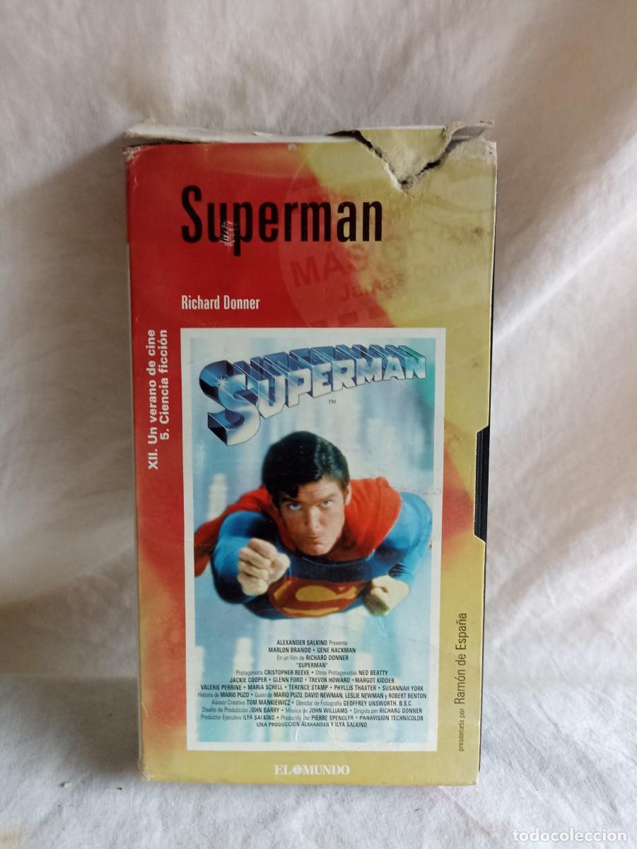 Cine: Superman, pel&iacute;cula en vhs - Foto 2