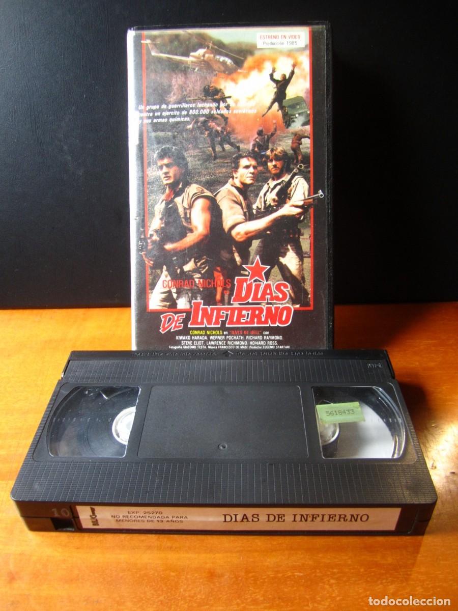 Cine: Dias de Infierno (I giorni dell'inferno) (Tonino Ricci)(VHS)