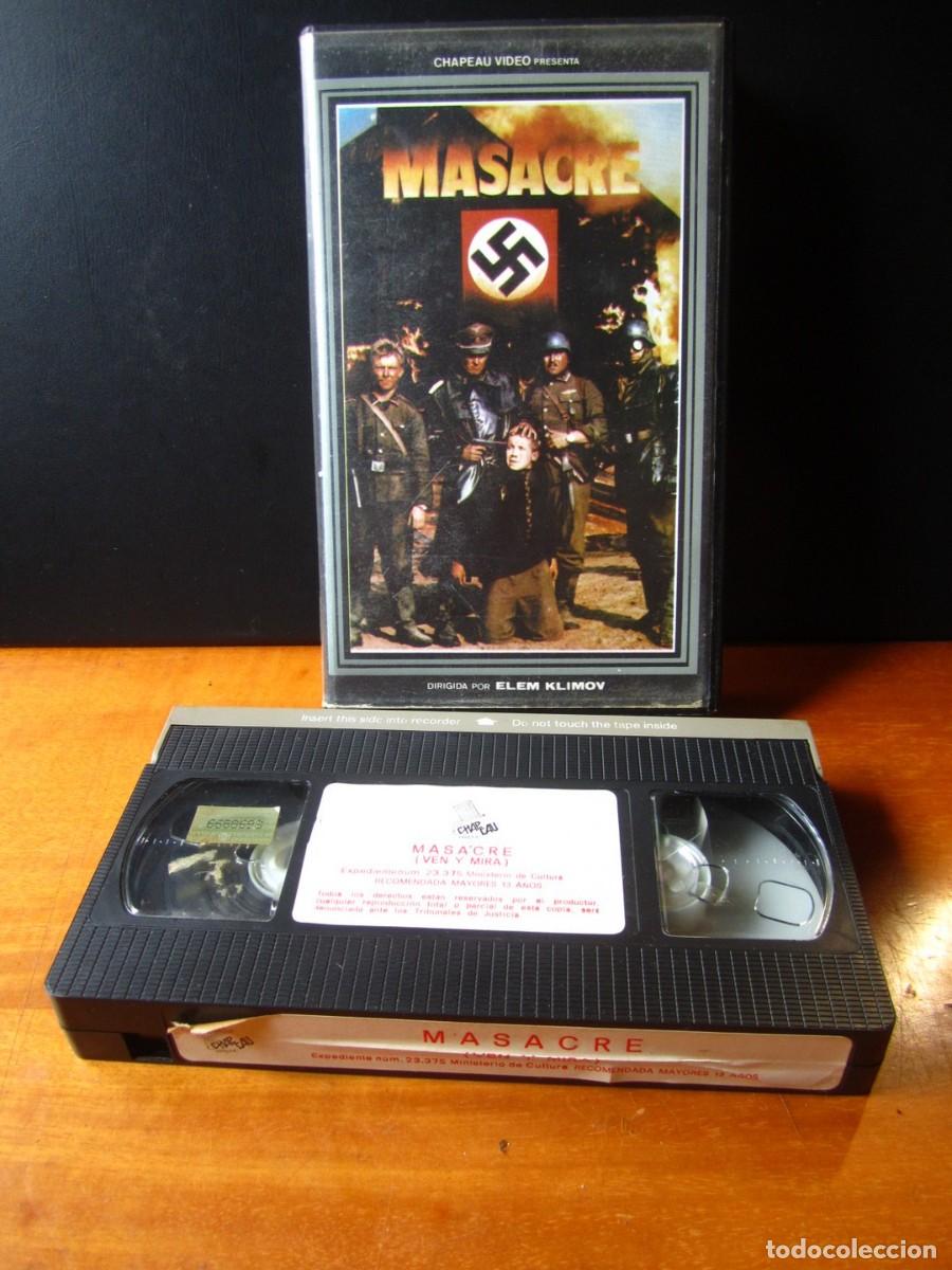 Cine: Masacre Ven y Mira de Elem Klimov (VHS)