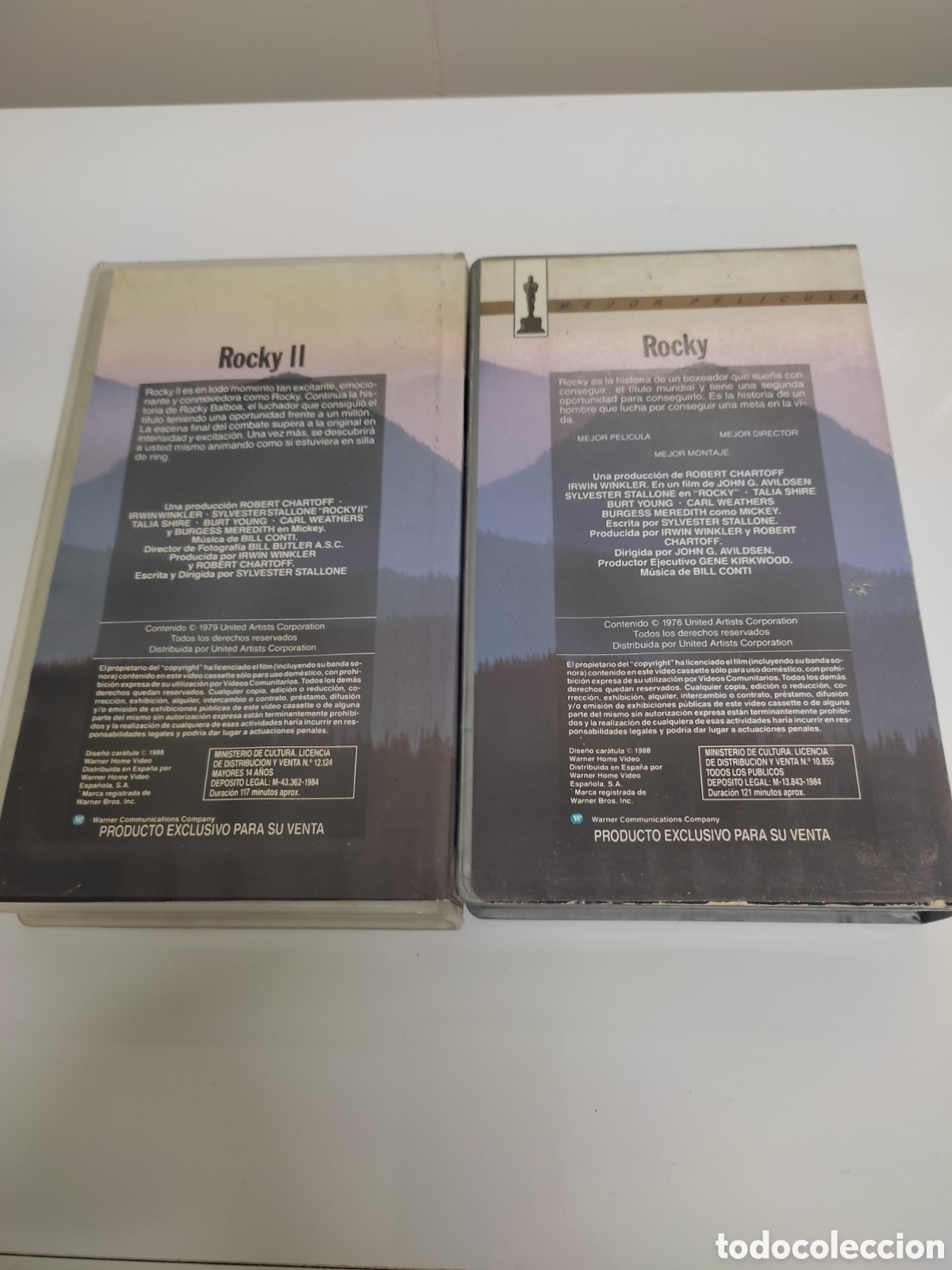 Cine: VHS Rocky 1-2 - Foto 2