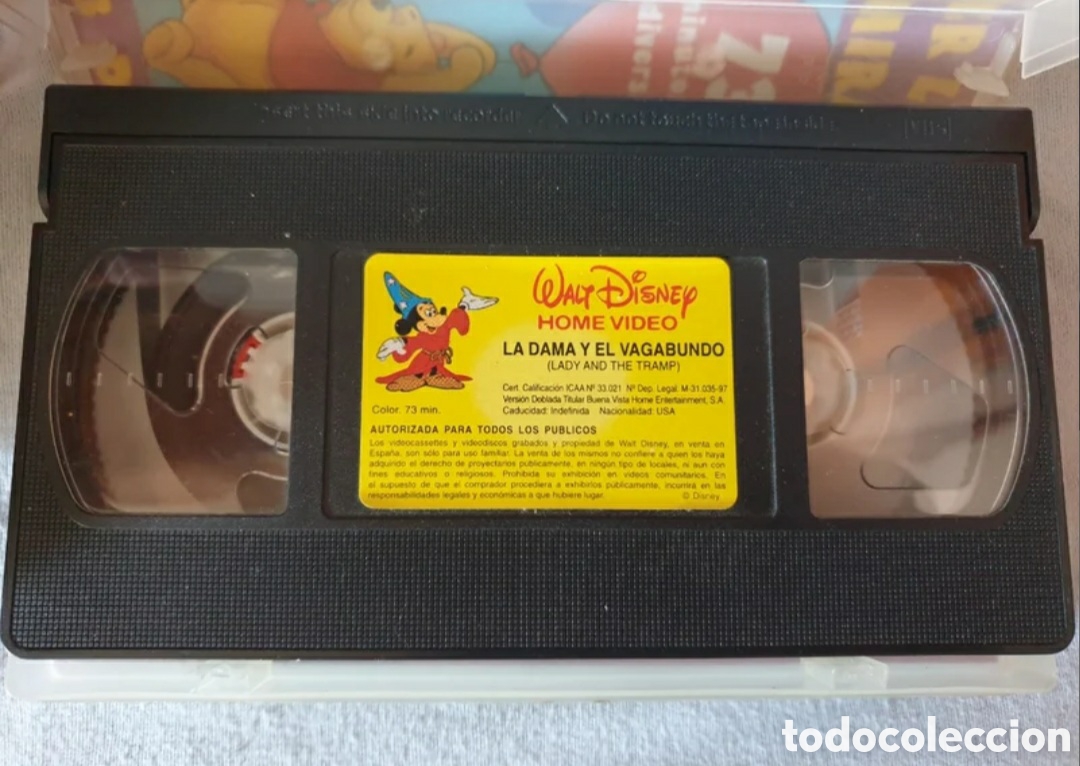 Cine: La dama y el vagabundo. VHS - Foto 3
