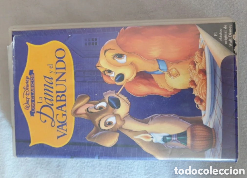 Cine: La dama y el vagabundo. VHS - Foto 1