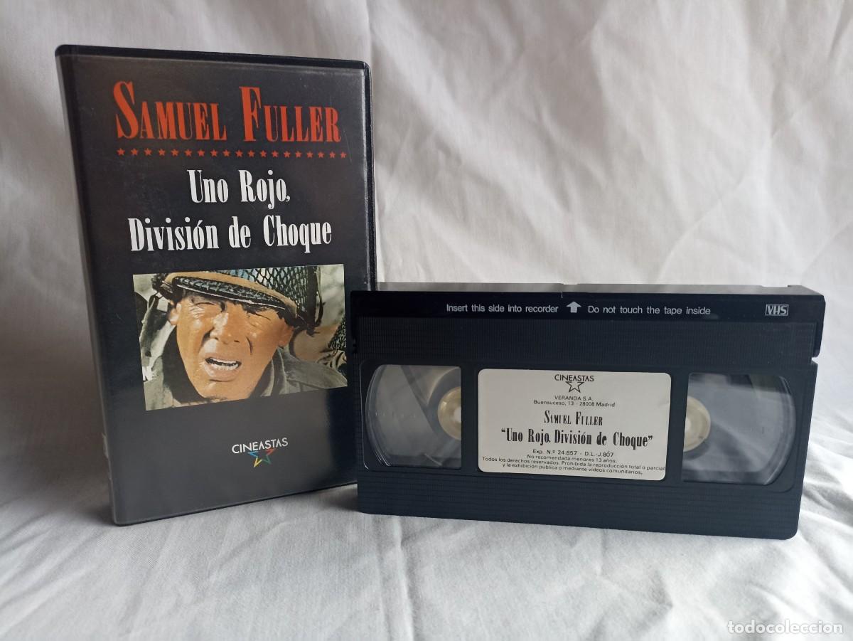 Cine: Uno rojo, divisi&oacute;n de choque, pel&iacute;cula Vhs (III Reich Hitler- Nazi- Alemania) WWII