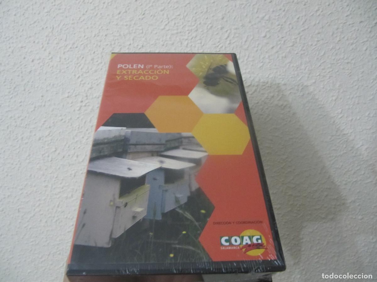 Cine: RARO VHS PRECINTADO POLEN EXTRACION Y SECADO-DIRECCION Y COORDINACION COAG SALAMANCA