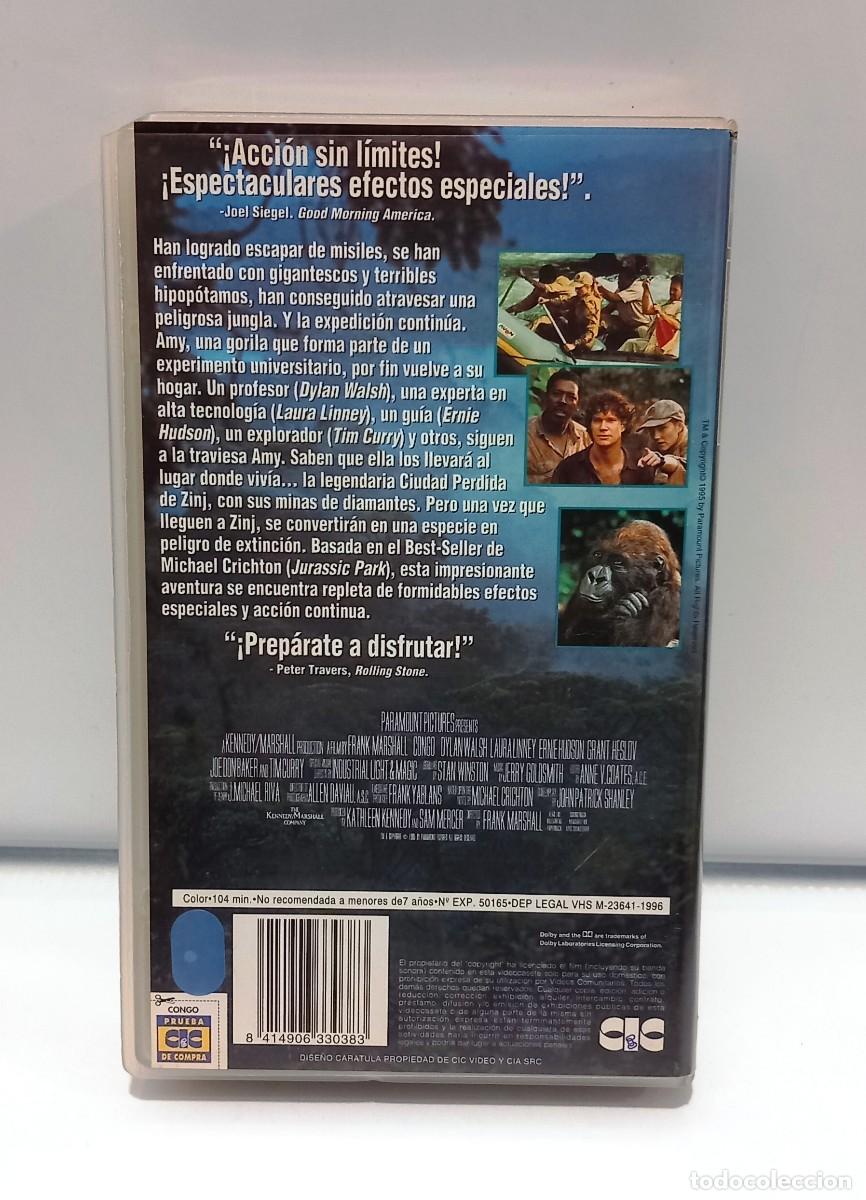 Cine: CONGO PELICULA VHS - Foto 2