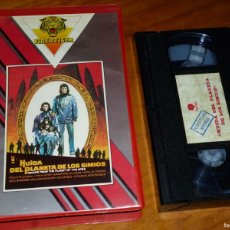 Cine: HUIDA DEL PLANETA DE LOS SIMIOS - ROODY MCDOWALL, KIM HUNTER, DON TAYLOR - VIDEO TIGER VIDEOCLUB VHS