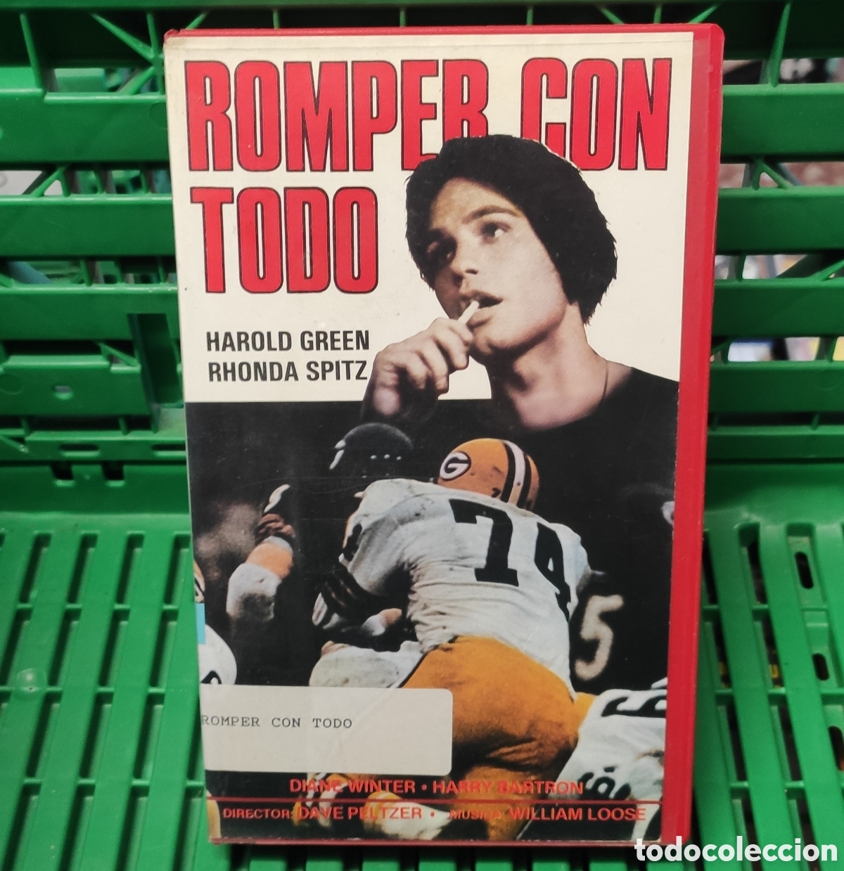 Cine: VHS - ROMPER CON TODO - DAVE PELTZER, HAROLD GREEN, PHIL CATALLI, RHONDA SPITZ