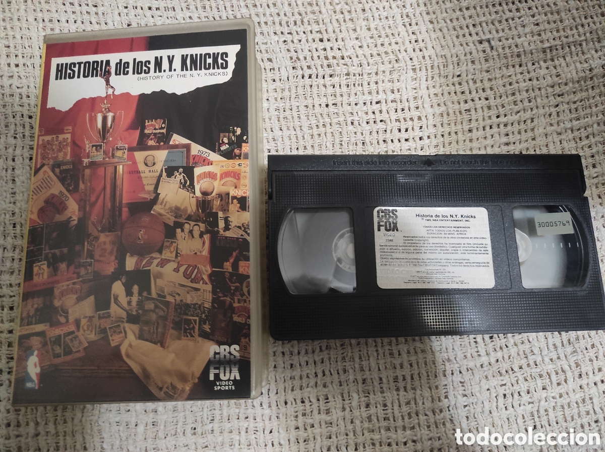 Cinema: VHS - HISTORIA DE LOS N.Y. KNICKS ( BALONCESTO NBA )