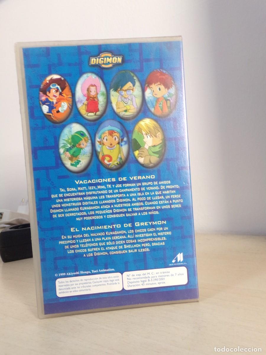 Cine: ESTAMOS LIQUIDANDO. VHS DIGIMON 1 - Foto 3