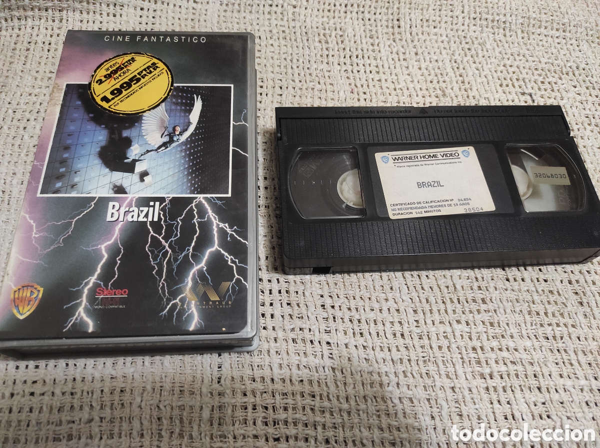 Cinema: VHS - BRAZIL - ARNON MILCHAN. - CINE FANTASTICO