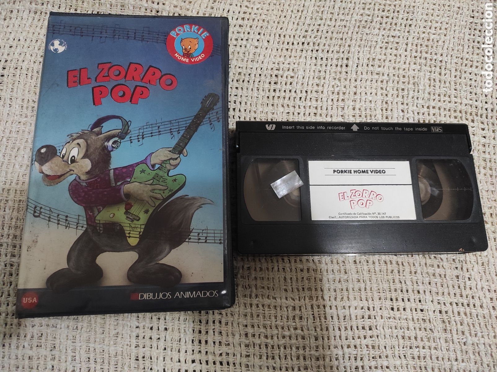Cinema: VHS - EL ZORRO POP - ANIMACION