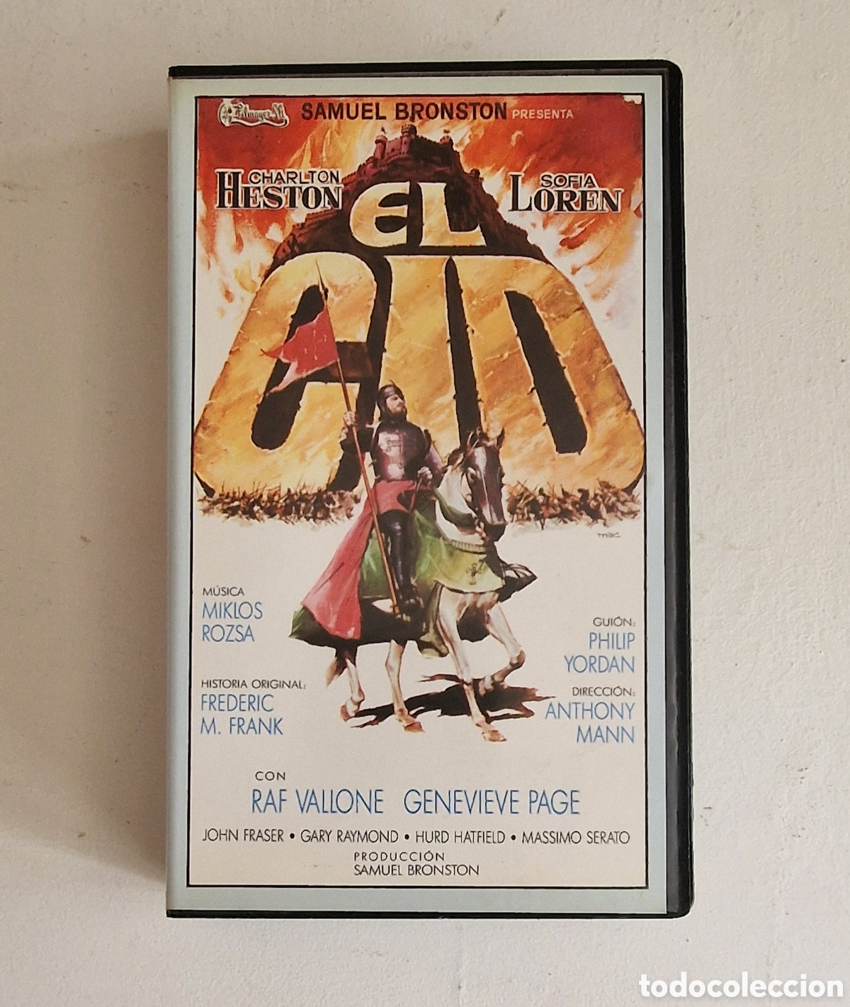 Cine: Pel&iacute;cula EL CID VHS - Foto 1