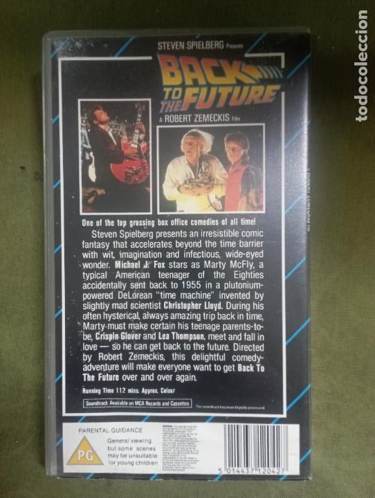 Cine: BACK TO THE FUTURE VHS-CIC -UNIVERSAL - Foto 3