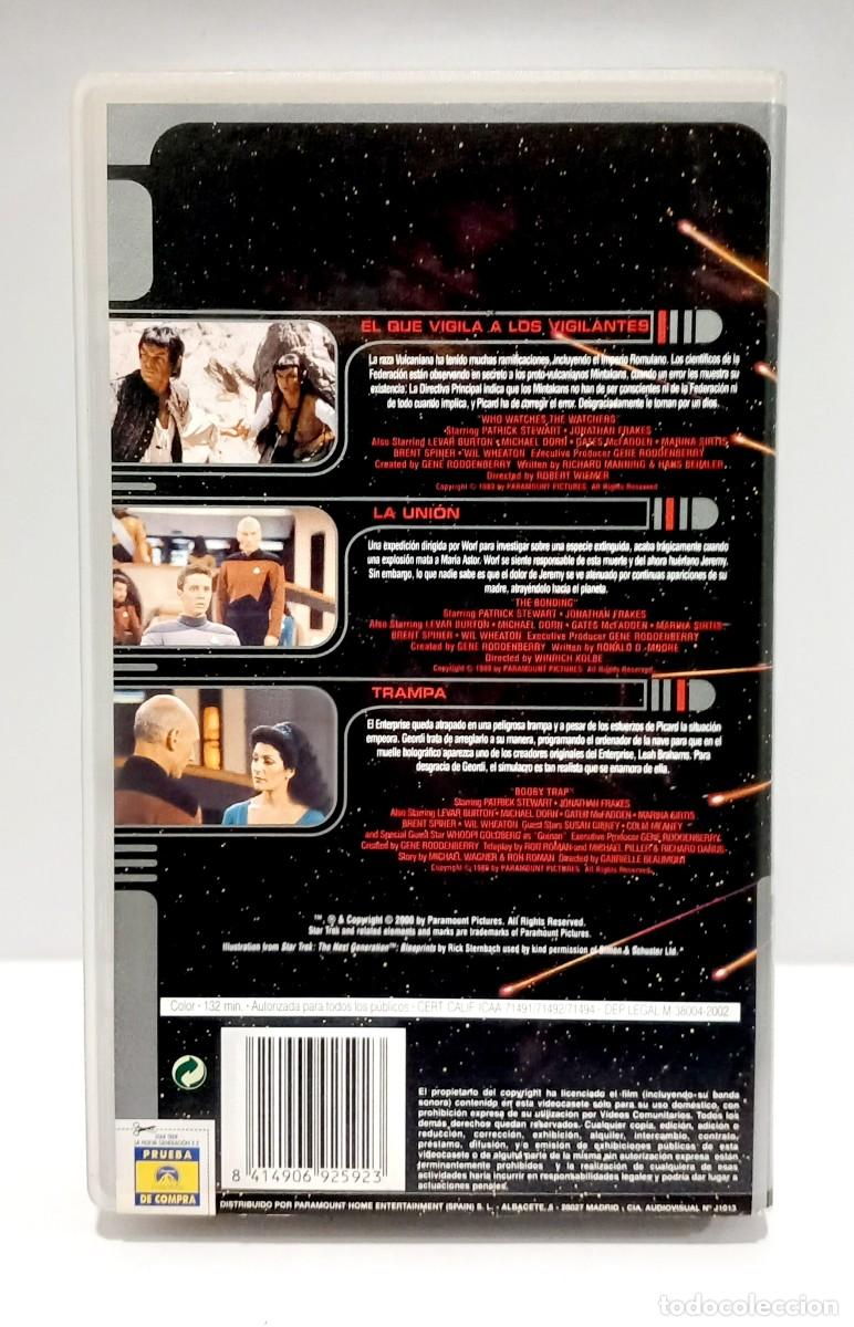 Cine: STAR TREK NEXT GENERATION PELICULA VHS - Foto 3
