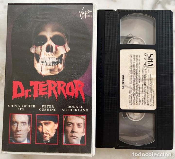 Cine: DR. TERROR. PETER CUSHING. CHRISTOPHER LEE. DONALD SUTHERLAND. VHS - Foto 1